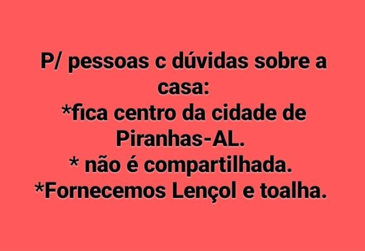 Casa Recanto Dos Cangaceiros 피라냐스 외부 사진